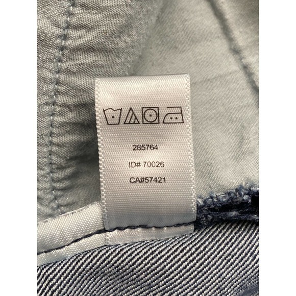 Ann Taylor Loft Blue Jeans Curvy Skinny Stretch Pants Size 27/4 EUC‎ - Picture 10 of 10